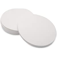 Hyber&amp-Cara Papel de filtro cualitativo para análisis químico de laboratorio- diámetro 11 cm- velocidad de filtración…